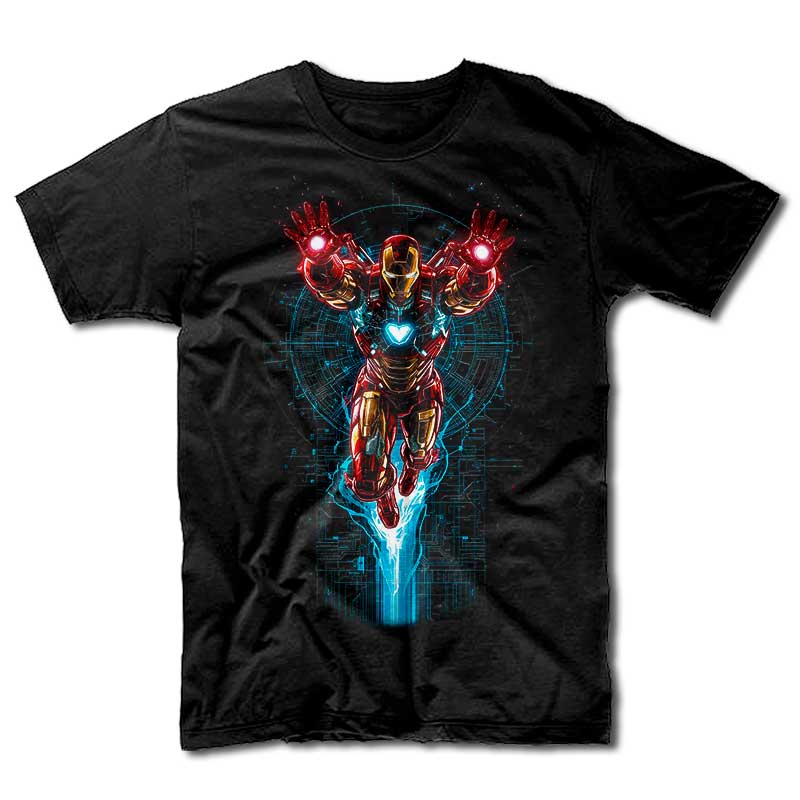 Remera Iron Man - Stark Industries