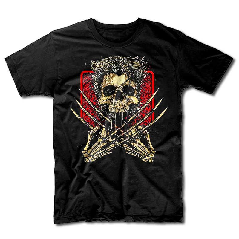 Remera Logan Skull