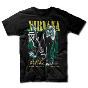 Remera Nirvana - Kurt Cobain 1982 1994