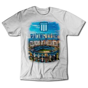 Remera Racing Stones - Cilindro de Avellaneda
