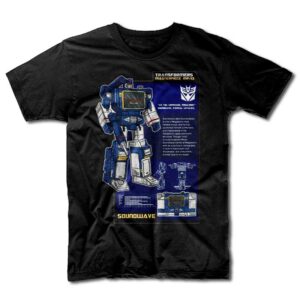 Remera Transformers - Soundwave 1984