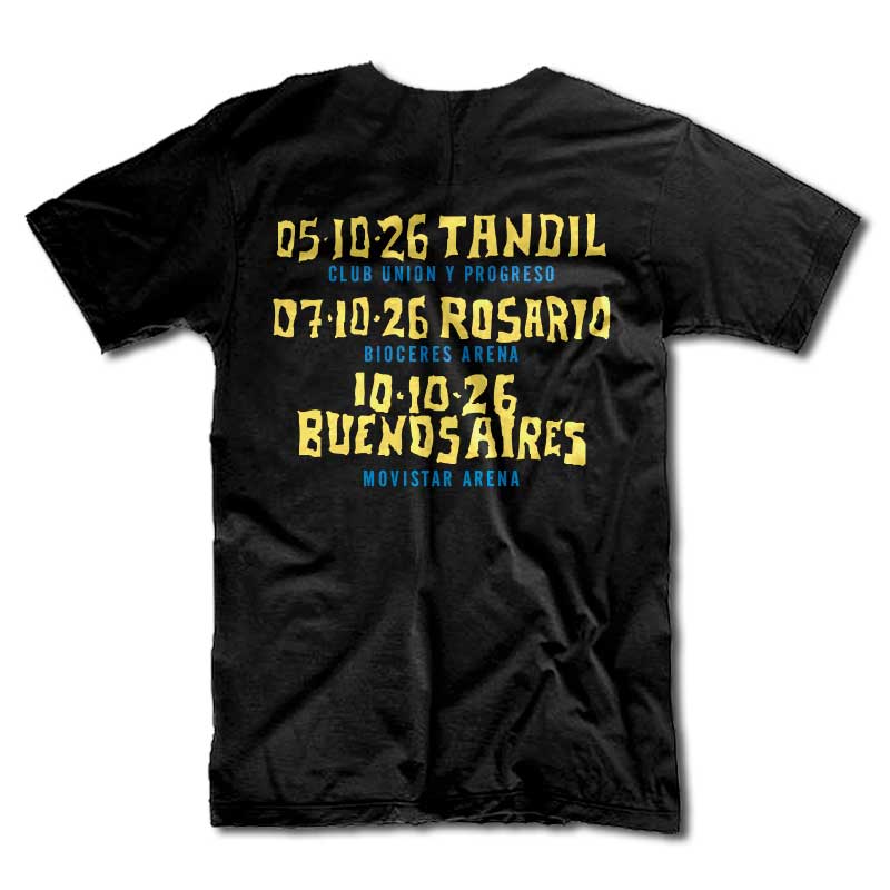 Remera Die Toten Hosen - Fútbol Asado y Vino Tour 2026 - Imagen 3