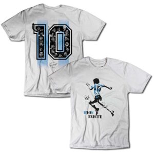 Remera Remera Maradona – D10S Existe