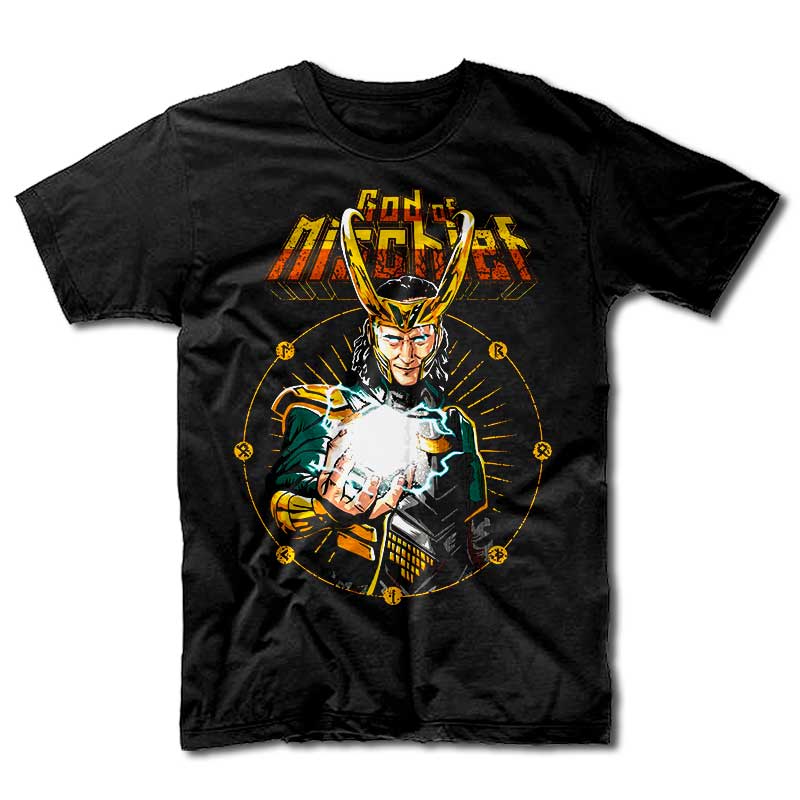 Remera Loki - Dios de la Travesura