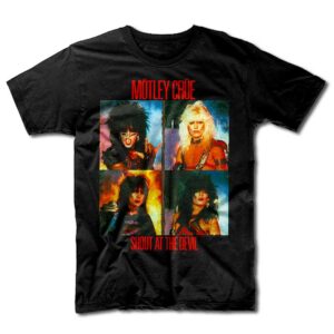 Remera Motley Crüe - Shout at the Devil 1984
