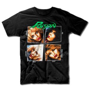 Remera Poison - Look what the cat dragged in