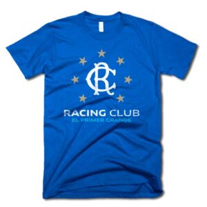 Remera Racing Club - El Primer Grande