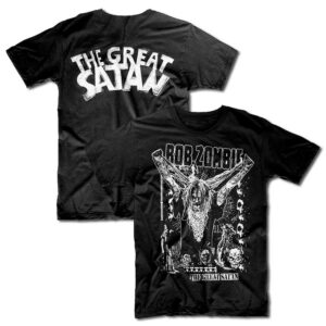 Remera Rob Zombie - The Great Satan