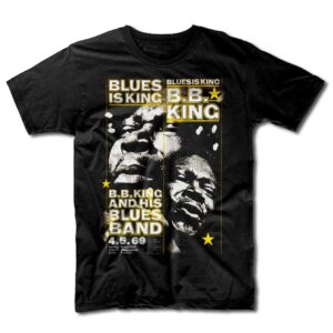 Remera BB King - Blues is King
