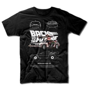Remera Volver al Futuro - De Lorean DMC
