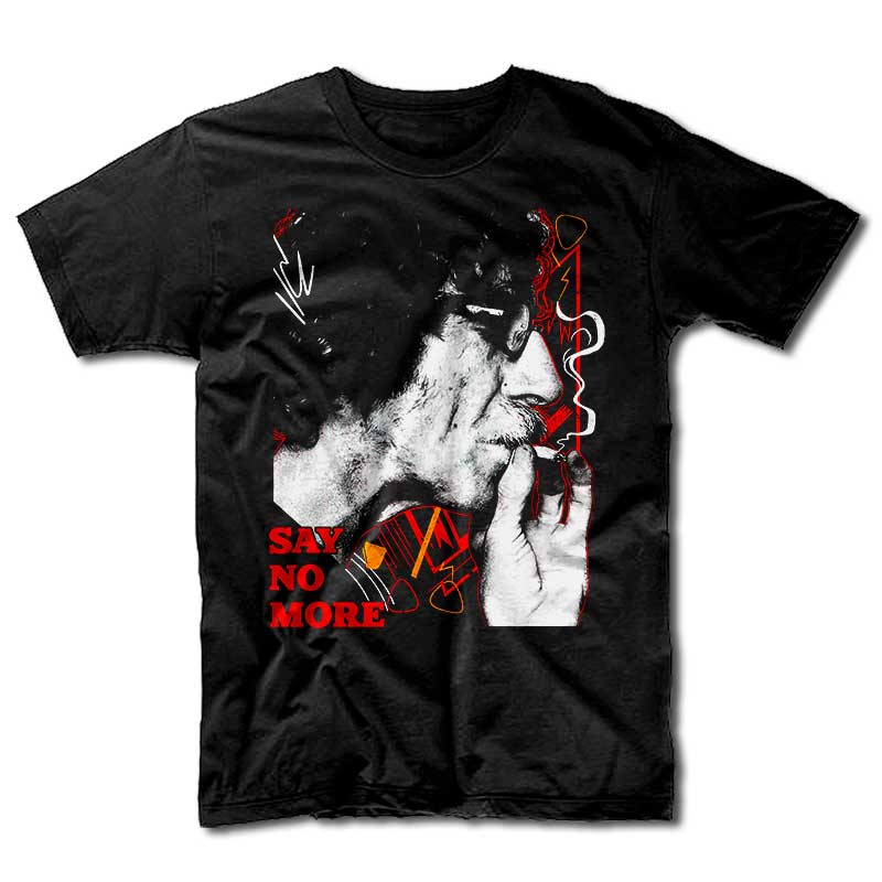 Remera Charly García - Ojos de Videotape