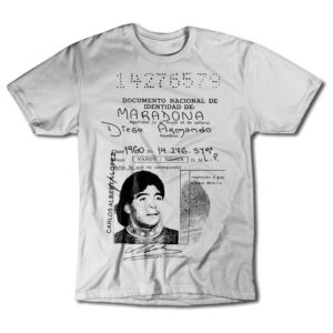 Remera Diego Armando Maradona - DNI
