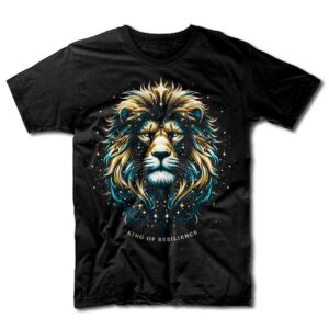 Remera León - Rey de la Resiliencia