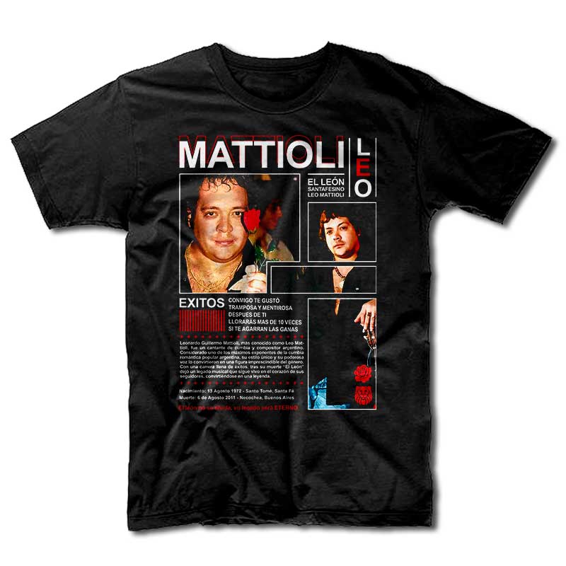 Remera Leo Mattioli - El León Santafesino