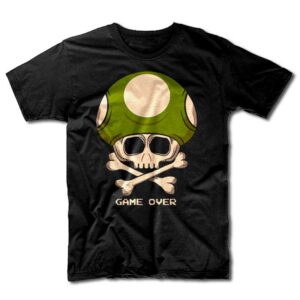 Remera Mario Bros - Game Over Champiñón
