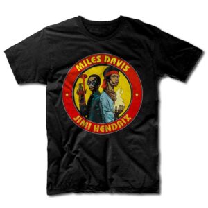 Remera Miles Davis & Jimi Hendrix