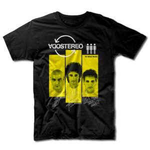 Remera Soda Stereo - Me verás volver Tour