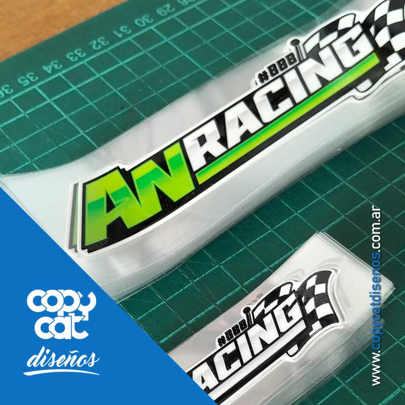Sticker DTF UV - ANRacing 888