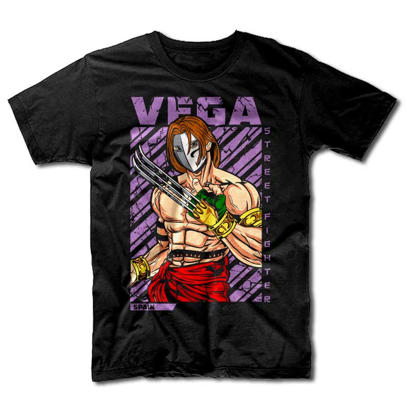 Remera Street Fighter - Vega España