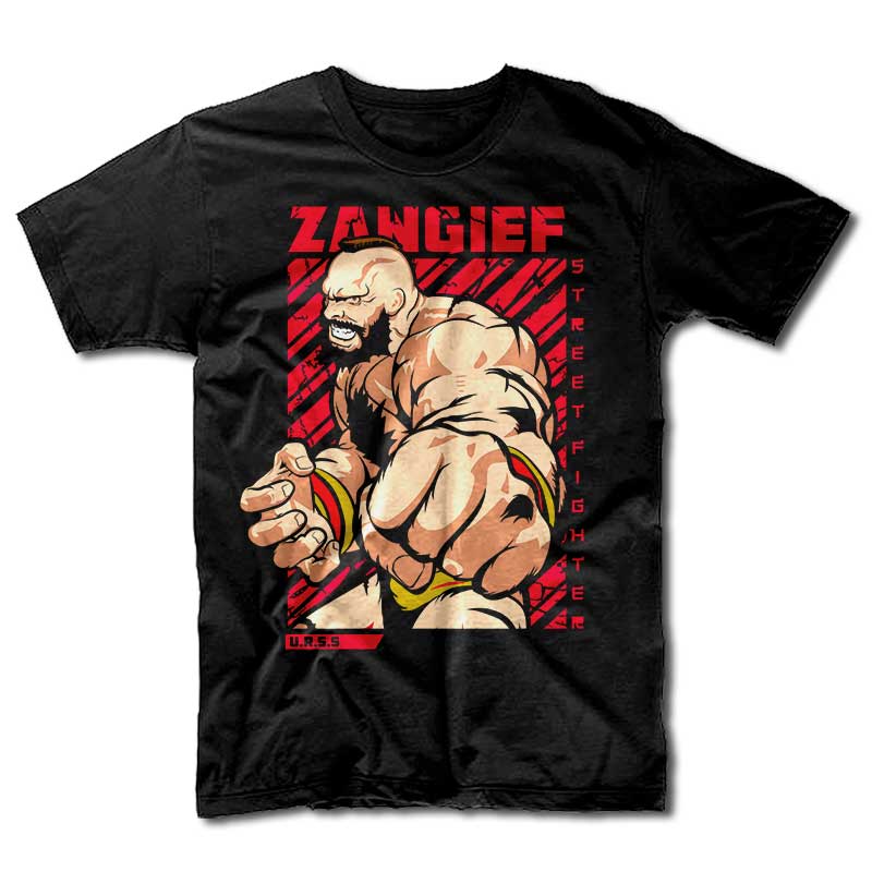Remera Street Fighter - Zangief URSS