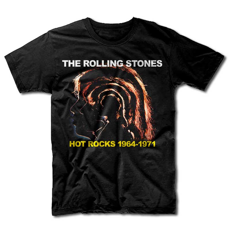 Remera The Rolling Stones - Hot Rocks 1964 1971