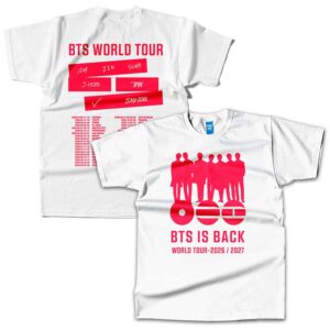 Remera BTS - World Tour 2026