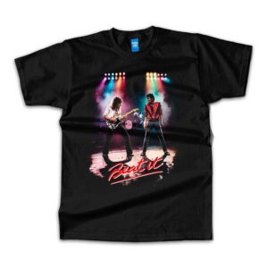 Remera Eddie Van Halen & Michael Jackson - Beat it