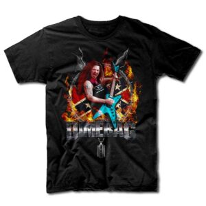 Remera Dimebag Darrell - Rebel Fire