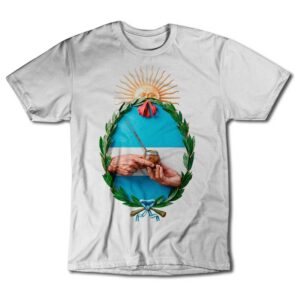 Remera Escudo Nacional Argentino - Mate