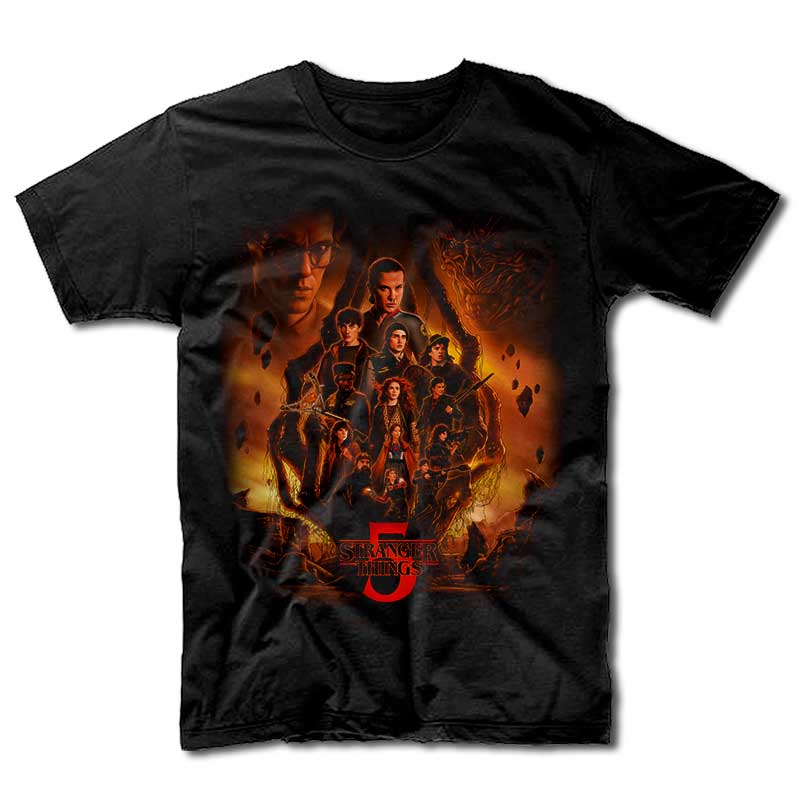 Remera Stranger Things 5 - El final