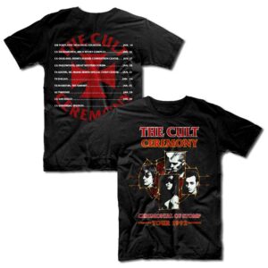 Remera The Cult - Tour Ceremony 1992