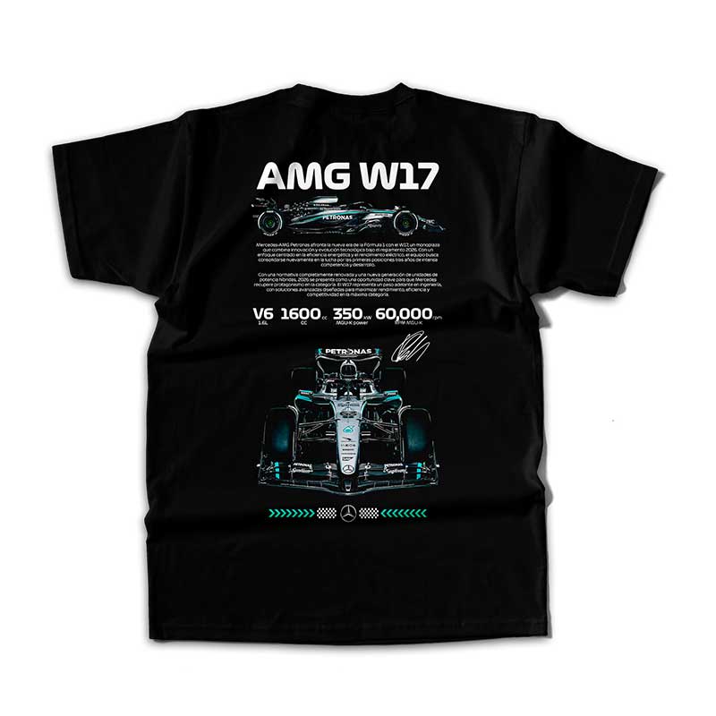 Remera George Russell - AMG W17 2026 - Imagen 3
