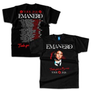 Remera Emanero - Todo por un beso Tour 2026