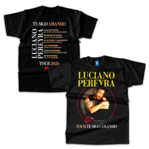 Remera Luciano Pereyra - Te sigo amando Tour 2026