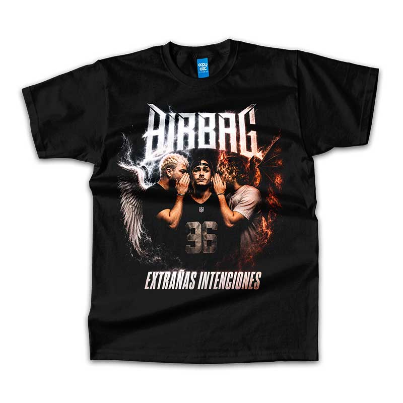 Remera Airbag - Extrañas Intenciones