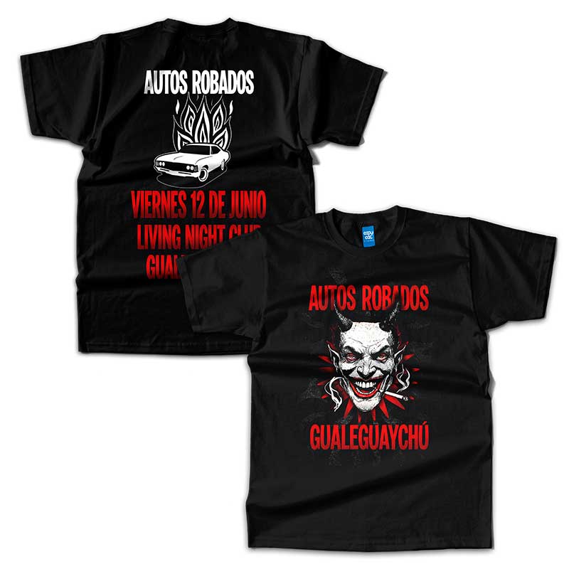 Remera Autos Robados - Gualeguaychú 2026