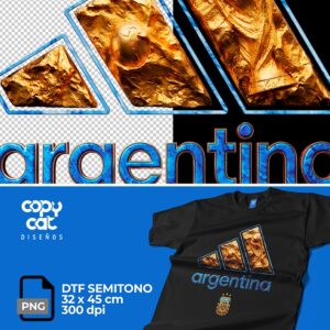 Semitono Argentina Adidas 3 franjas 2026