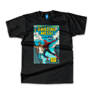 Remera Messi & Spider-Man