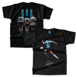 Remera Kempes / Maradona / Messi