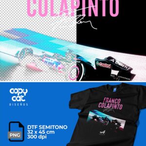 Semitono Franco Colapinto Alpine Reserve Driver