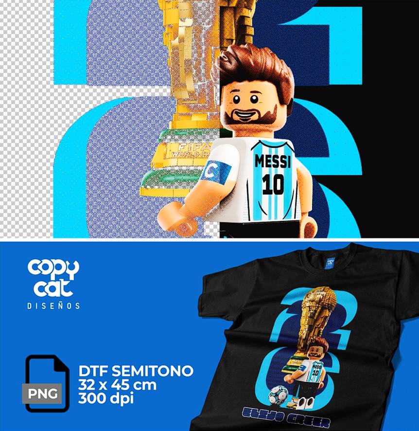 Semitono Argentina Lego