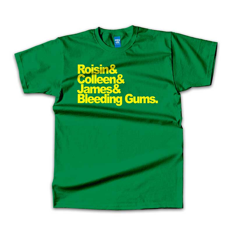 Remera Rosisn & Colleen & James & Bleeding Gums