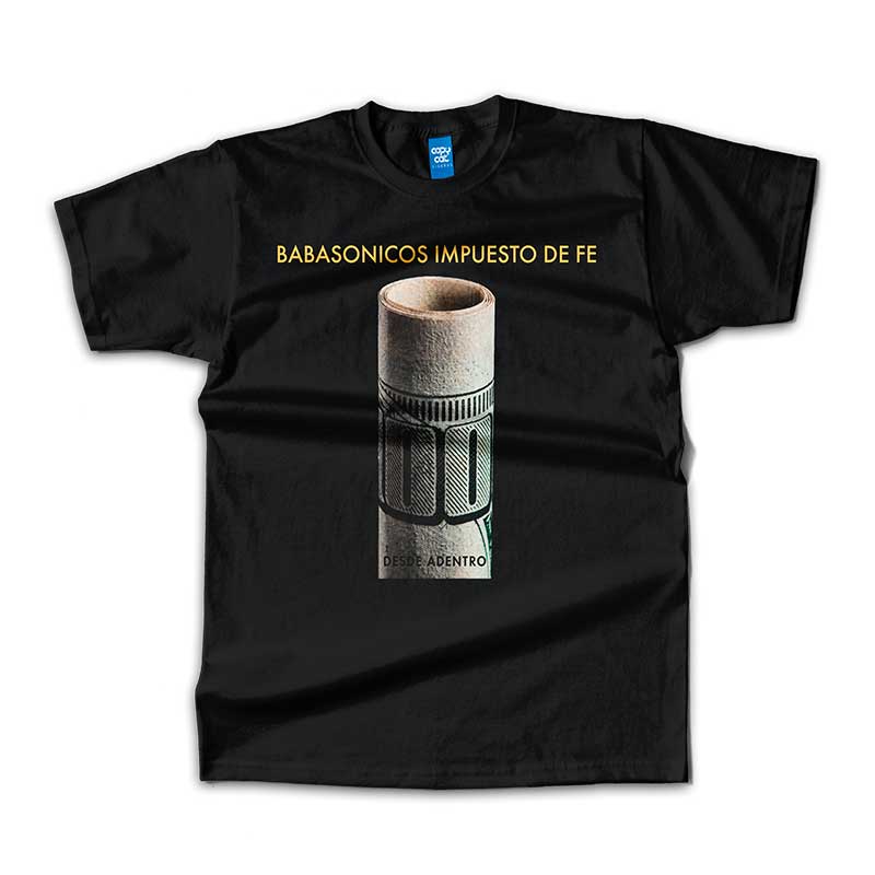 Remera Babasónicos - Impuestos de Fe