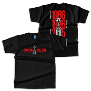 Remera River Plate - Copa Libertadores 1986/2018