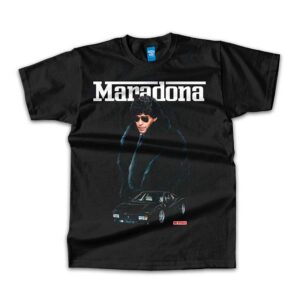 Remera Diego Maradona - Ferrari Negra